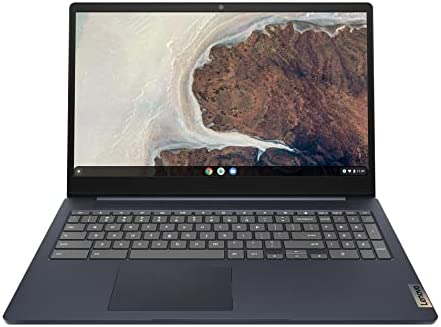 Lenovo IdeaPad 3 Chromebook Notebook, Display FHD da 15.6 pollici – (Intel Celeron N4500, Scheda Grafica Integrata, RAM 4 GB, 64 GB, WiFi 6, ChromeOS) – Abyss Blue