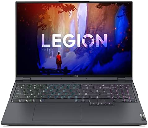 Lenovo Legion 5 Pro Gaming Portatile, Display 16″ 2.5K IP5 500nits 165Hz, AMD Ryzen 7 6800H, RAM 2x8GB, 1TB SSD, NVIDIA GeForce RTX 3060 6GB GDDR6, Windows 11, Tastiera Retroilluminata, Storm Grey