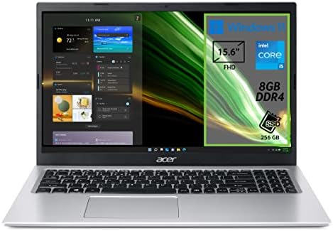 Acer Aspire 3 A315-58-532H PC Portatile, Notebook, Processore Intel Core i5-1135G7, RAM 8 GB DDR4, 256 GB PCIe NVMe SSD, Display 15.6″ FHD LED, Scheda Grafica Intel Iris Xe, Windows 11 Home, Silver
