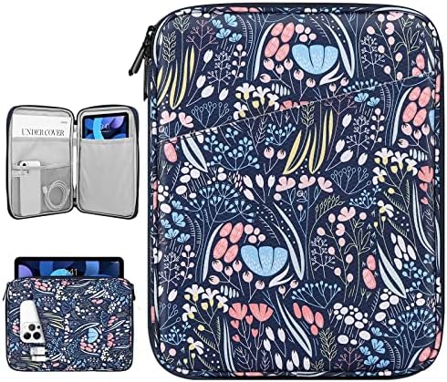 Dadanism 9-11″ Custodia Sleeve per Tablet Compatibile con iPad 10.2 2021-2019, iPad PRO 11 2021-2018, iPad Air 5/4 10.9 2022, iPad 10a Gen 10.9 2022, Galaxy Tab A8 10.5/Tab S6 Lite 10.4, Blu