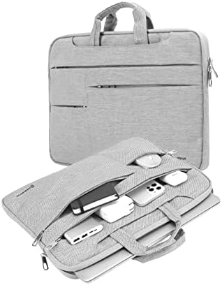 Omnpak Custodia pc 14 pollici MacBook Pro M1 Pro/Max A2442, MacBook Air/MacBook Pro M2/M1 13 pollici, 13,5 Microsoft Surface Laptop 4/3/2/1, Impermeabile PC Borsa con Maniglia