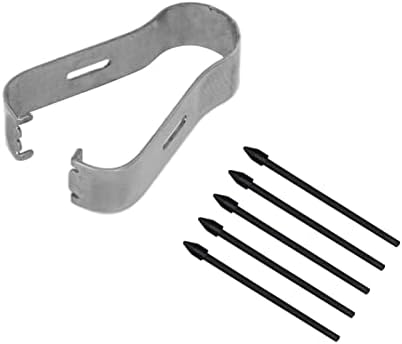 Annadue 5 Pezzi di Ricambio per Stilo Touch Punte S Pennini per Samsung Galaxy Tab S6/S7/S7+/S6 Lite/Note10/Note 5G/Note10+/Note10+ 5G/Note20, con Pinzette di Rimozione(Nero)