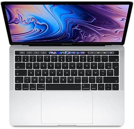 Apple 2019 MacBook Pro con Intel Core i5 da 1,4 GHz (13 inch, 8 GB di RAM, SSD da 256 GB) (QWERTZ in tedesco) Argento (Ricondizionato)