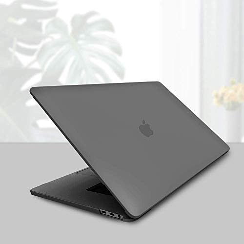 PETERONG Custodia Rigida Case Compatibile con MacBook 12” 2015/2016/2017 (Modello A1534), Case Cover Copertina Rigida Ultra Sottile, Plastica Hard Case Cover Compatibile con MacBook 12 pollici (Nero)