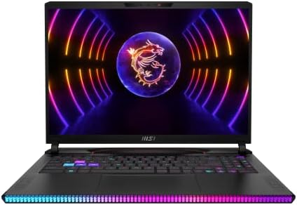 MSI Raider GE68 HX 13VG-014NL (Gaming Laptop) 16″ QHD+ 16:10 240Hz 100% DCI-P3 / i7-13700HX / RTX 4070 8GB / 16GB*2DDR5 / 2TB SSD (PCIE GEN4x4 NVMe) W11 Pro/Per chiave RGB Steelseries KB