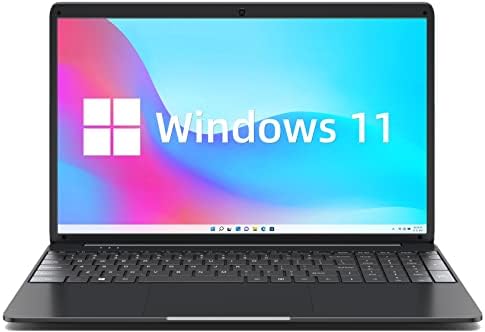 SGIN 15.6″ PC Portatile Windows 11, 8GB RAM 256GB SSD ROM Notebook, Celeron J4105, Up to 2.8Ghz, HD IPS, WiFi Dual Band, 2 x USB 3.0, Bluetooth 4.2