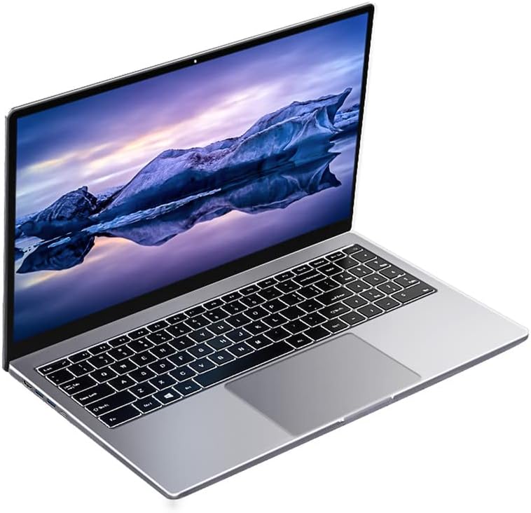 15.6 Inch Intel Core I9 10885H 10880H Laptop Fingerprint Unlock Ultrabook 32GB DDR4 1TB NVMe SSD 1080P Notebook Chocolate Backlit Keyboard, Window 11 Pro