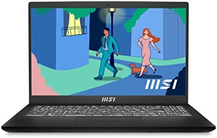 MSI Modern 15 B12M-089IT, Notebook 15.6″ Full-HD 60Hz, Intel I5-1235U, Intel Iris Xe, 8GB RAM DDR4 3200MHz, 512GB SSD M.2 PCIe 3, WiFi 6, Win 11 Home [Layout e Garanzia ITA]