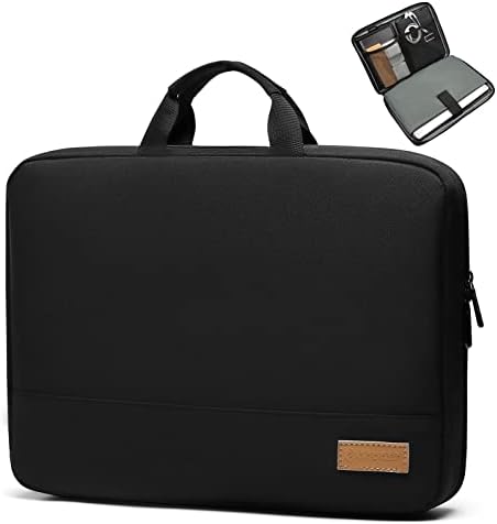 Bagasin Custodia Borsa Porta PC, 15 15,6 16 Pollici Sleeve per Laptop Resistente all’Acqua, Borsa/Caso da Trasporto per Computer Compatibile con MacBook, HP, Dell, Lenovo, Asus Notebook