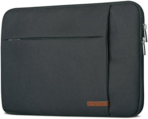 CASEZA Custodia per PC Portatile 15-15.6 Pollici Antracite London Borsa per Notebook 15″ dell HP Toshiba Acer ASUS Lenovo e Altri – Custodia Resistente all’Acqua per Portatili 15″ con Due Tasche