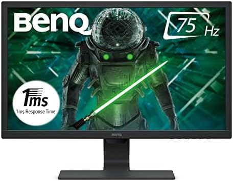 BenQ GL2480 Monitor (24 pollici 1080p 1 ms 75 Hz LED Eye-Care Gaming Monitor, Anti-Riflesso, HDMI)