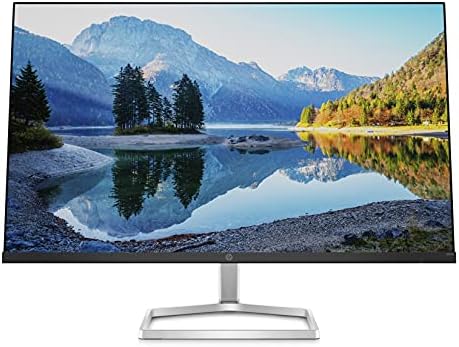 HP – PC M24fe Monitor, Display 23.8″ FHD IPS Antiriflesso, Tecnologia AMD FreeSync, Tempo Risposta 5 ms GtG Overdrive, Risoluzione 1920 x 1080, Software HP Display Center, HDMI, Argento