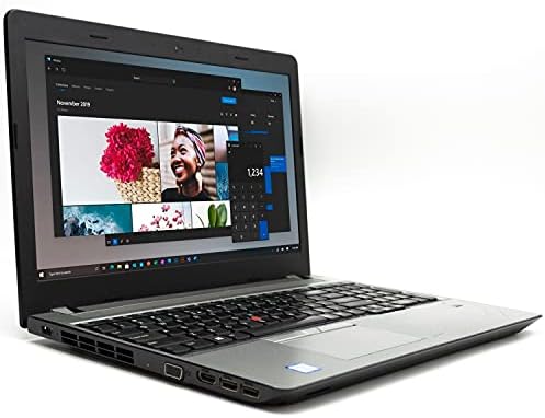 Lenovo Notebook Thinkpad E570 15,6” FHD i3 7100U 2.4GHz HDMI RAM DDR4 SSD M.2 NVMe Windows 10 pro Computer Portatile Aziendale Business Laptop (Ricondizionato) (4GB RAM SSD 240GB)