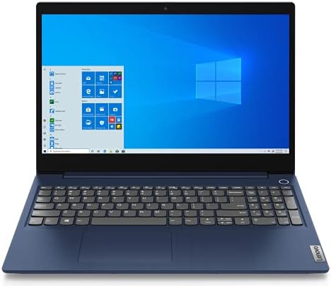 Lenovo IdeaPad 3 Notebook, Display 15.6″, 1.65 Kg, FullHD, Processore AMD Ryzen 5 3500U, 512 GB SSD, RAM 8 GB, Windows 10, Blu (Abyss Blue), Ultrasottile 19.9mm [Esclusiva Amazon]