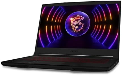 MSI Thin GF63 12UDX-293IT, Notebook Gaming, 15.6″ FHD 144Hz, Intel i7-12650H, Nvidia RTX 3050 6GB GDDR6, RAM 16GB DDR4 3200MHz, 512B SSDPCIe 4, WiFi 6, Win 11 Home, Layout e Garanzia ITA, Nero