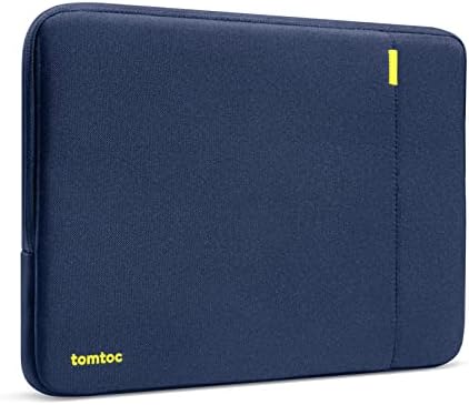 tomtoc 360° Custodia per 14 Pollici Nuovo MacBook Pro M2/M1 Pro/Max A2779 A2442 2023-2021, Protezione integrale, Antiurto, Resistente all’acqua, Leggera Custodia per Laptop con Scomparto per accessori