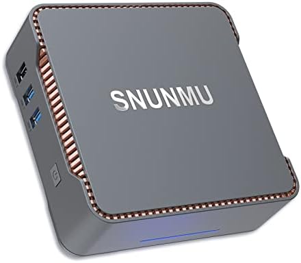 Mini PC Windows 10 Pro, Intel Celeron N3350, computer portatile micro desktop 4 GB RAM / 64 GB SSD Supporto micro PC 4K HD Gigabit Ethernet, 2.4G + 5G Dual WiFi per casa e ufficio