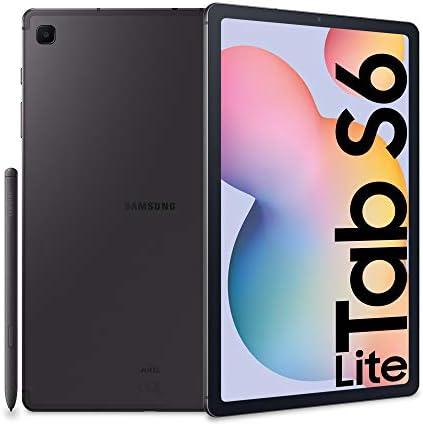 Samsung Galaxy Tab S6 Lite + S Pen, Tablet, Display 10.4″ Wuxga+ Tft, 64 Gb Espandibili, Ram 4Gb, Batteria 7040 Mah, Grigio