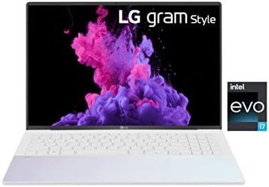 LG Gram Style 16Z90RS, Display Anti-Glare OLED 16″ QHD+ 16:10, 3200×2000, Intel EVO i7-1360P, RAM 16GB DDR5, SSD 1TB, Intel Iris Xe, Batteria 80Wh, Thunderbolt4, Win11 Home, Tastiera Italiana, Bianco