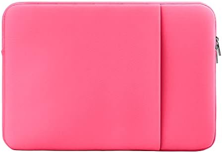 MicaYoung 15 Pollici Custodia Portatile Protettiva Borsa Porta PC Computer Notebook Sleeve Cover Compatibile con 15 Pollici MacBook Air M2/MacBook Pro 15 A1707 A1990(2016-2019), Rosa Acceso