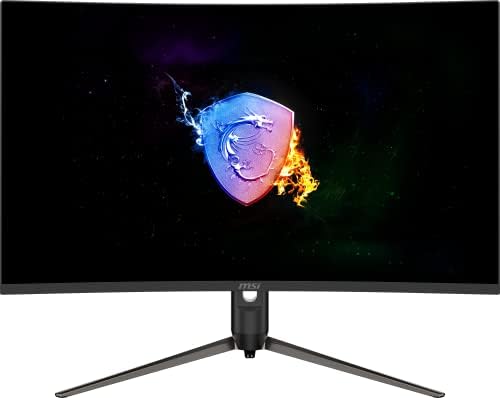 MSI Optix AG321CQR – Monitor Gaming curvo WQHD da 31.5 pollici, 1500R, pannello VA 2560×1440, 165 Hz/1ms, FreeSync Premium, HDR, Mystic Light, supporto regolabile (VESA), Display Port 1.2 e HDMI 2.0