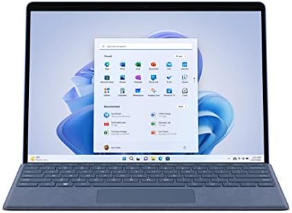 Microsoft Surface Pro 9 – 13″ -Alimentazione per Intel Evo, 12º gen Intel Core i5, 8GB, 256GB con Iris Xe graphics – Windows 11, Zaffiro