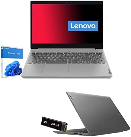 Lenovo Notebook Ideapad 3, Intel Core i3-1115G4, Display Full Hd Led da 15,6″ Ram 8gb Ddr4, Ssd 256 Gb, Wifi, Webcam, Bt, Win11 Pro, Libre Office, Pronto All’Uso Gar. Italia 2 Anni