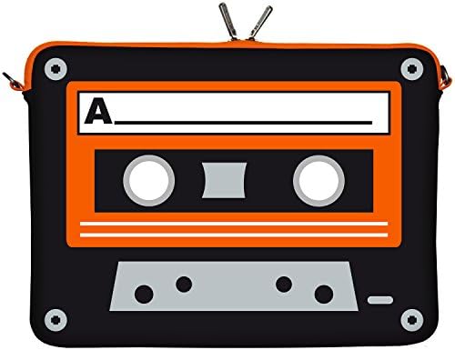 Digittrade LS132-17 Old School Notebook Sleeve Laptop neopren case custodia portatile borsa involucro protettivo 43,9cm (17,3 pollice) nero