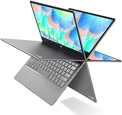 BMAX Y11 Plus Portatile PC Computer,11.6 pollici convertibile Laptop touchscreen magro notebook, Intel Jasper Lake N5100(up to 2.8GHz), 8GB RAM, 256GB SSD, USB-C,1920×1080 FHD