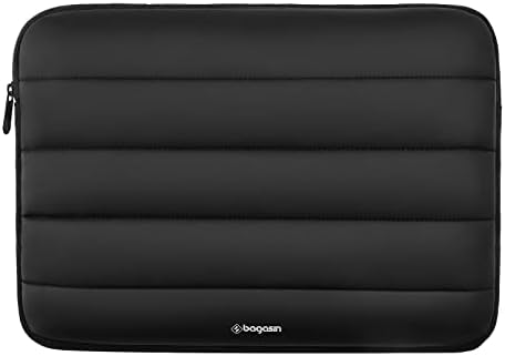 Bagasin Puffer Custodia Borsa Porta PC, 15 15,6 16 Pollici Sleeve per Laptop Resistente all’Acqua, Borsa/Caso da Trasporto per Computer Compatibile con MacBook, HP, Dell, Lenovo, Asus Notebook