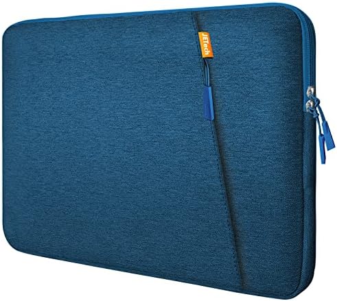 JETech Borsa per PC da 13,3 Pollici MacBook Air/Pro, 14 Pollici MacBook Pro 2021 M1, 13-13,6 Pollici Laptop Notebook, Impermeabile Custodia Sleeve Antiurto Caso con Tasche (Blu Cobalto)