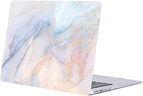 Custodia Rigida Compatibile con MacBook Air 13 Pollici A1466 / A1369 2017-2010 Vecchia Versione, Plastica Duro Case Copertina Protettiva Compatibile con MacBook Air 13.3 – Rosa Blu