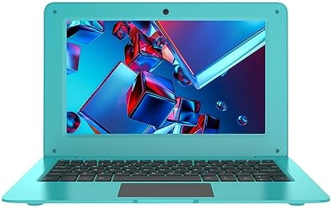 TOPOSH PC portatile Mini Notebook 10.1 pollici 2 GB RAM + 32 GB SSD Intel Atom X5-Z8350 Graphics 1.44 GHz, portatile with Tastiera QWERTY-Verde