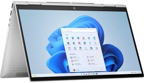 HP – PC 15-fe0000sl Envy x360 Convertibile, Intel Core i5-1335U, RAM 8GB, SSD 512GB, Intel Iris Xe Integrata, Schermo Touch da 15.6” FHD IPS Antiriflesso, Audio B&O, HP Wide Vision, Windows 11, Grigio