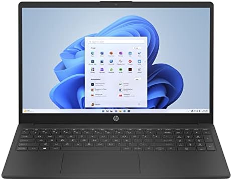 HP – PC 15-fc0005sl, AMD Ryzen 3 7320U, RAM 8GB DDR5, SSD NVMe 256GB, AMD Radeon Integrated, Display 15,6″ FHD, SVA, 16:9, Antiriflesso, Privacy Webcam HP, Windows 11 Modalità S, Nero