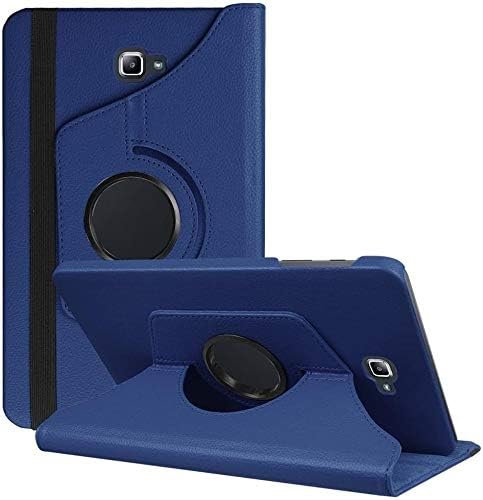 DETUOSI 360° Leder Cover per Galaxy Tab A6 10.1 2016 con Stand Funzione Cover per SM T580/T585
