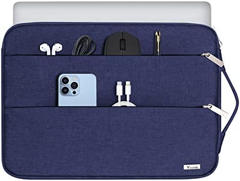 Voova Custodia PC Portatile 14-14,6 Pollici Compatibile con HP Lenovo Acer ASUS Dell, Impermeabile Custodia Sleeve Case per Laptop Notebook Computer Chromebook, Blu