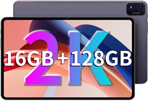 TECLAST 2K Tablet 10.4 Pollici T40S, 16(8+8) GB RAM+128GB ROM(TF 1TB) Android 12 Gaming Tablet, 2000×1200 IPS TDDI, 5G/2.4G WiFi, MTK 2.0GHz CPU, Type-C/6000mAh/Google GMS/GPS/OTG/Metallo (2023)