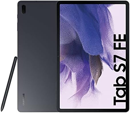 Samsung Galaxy Tab S7 FE Tablet Android 12,4 Pollici Wi-Fi RAM 4 GB 64 GB Tablet Android 11 Black [Versione italiana] 2021