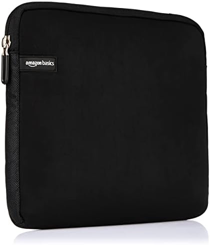 Amazon Basics, custodia per laptop per da 29,5 cm (11,6 pollici, Chromebook, MacBook Air), Nero
