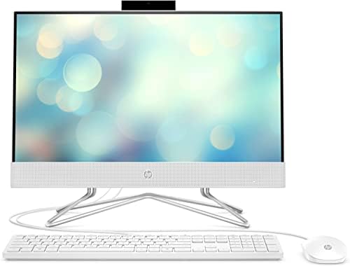 HP All-in-One 22-dd2001ss All-in-One – PC da 21,5″ Full HD (Intel Celeron J4025, 8 GB RAM, 256 GB SSD, Intel UHD 600, senza sito operativo) Bianco – Tastiera QWERTY spagnola