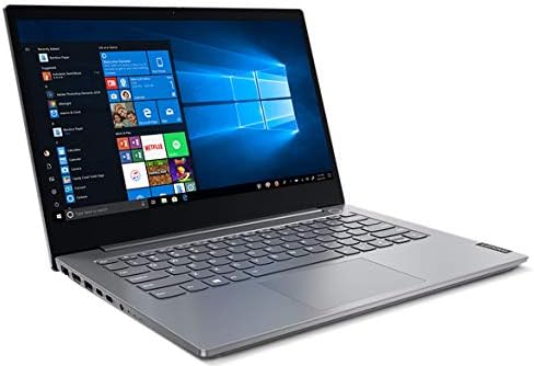 Lenovo Thinkbook 14 IIL Notebook, Display 14″ Full HD IPS, Processore Intel Core i5-1035G1, 256 GB SSD, RAM 8 GB, Windows 10, Mineral Grey