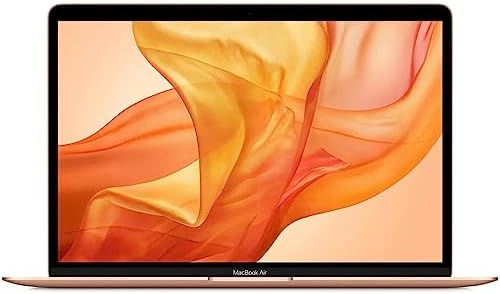 2020 Apple MacBook Air Retina with Intel 1.1 GHz Core i3 chip (13-inch, 8GB RAM, 256GB SSD Storage) Azerty France/Belgium – Gold (Ricondizionato)