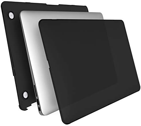 MyGadget Cover Opaca Rigida compatibile con Apple MacBook Air 13 pollici dal 2011 al 2018 – Custodia Hardshell Sottile – Plastica Matte Finish Case Nero