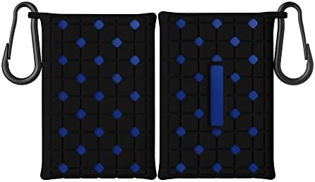 kwmobile Custodia SSD Silicone Compatibile con Samsung T7 Portable SSD – Cover SSD Portatile – Protezione Disco Rigido Esterno SSD nero