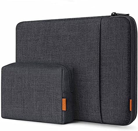 Inateck 360° Protezione 13 Pollici Custodia Compatibile con MacBook Air 13 M2/M1 2022-2018, MacBook Pro 13 M2/M1 2022-2016, 12.3 Surface Pro 9/8/X/7/6/5/4/3, XPS 13, con Borsa Accessori