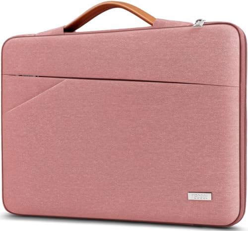 TECOOL 14 Pollici Custodia PC Portatile per 14” HP Dell Acer ASUS Lenovo Thinkpad Ideapad Chromebook Notebook Laptop, Custodia 15,3 Pollici MacBook Air M2 2023 Borsa Sleeve, Rosa