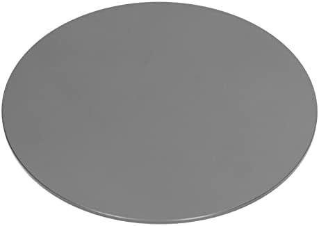 QANYEGN Base Girevole per Monitor Rotonda a 360° in Alluminio, per TV, Altoparlanti, Computer e Laptop