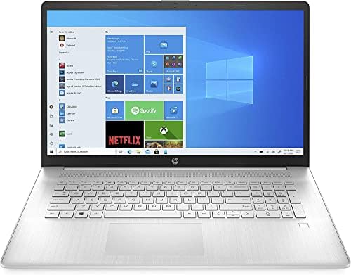 HP – PC 17-cn1000sl Notebook Portatile, Intel Core i5-1155G7, RAM 8 GB, SSD 512 GB, Grafica Intel Iris Xe, Windows 11 Home, Display 17.3″ FHD IPS Antiriflesso, HP Fast Charge, USB, HDMI, Argento