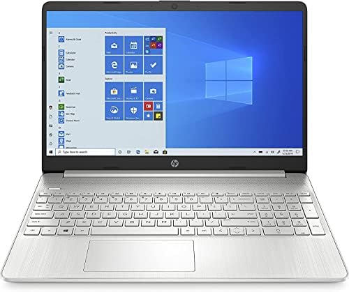 HP Laptop 15s-fq5003sl, Intel Core i7-1255U, RAM 8GB DDR4, SSD 512GB, Intel Iris X, Display 15.6” FHD, Antiriflesso, Wi-Fi, Lettore SD e Impronte Digitali, Webcam HD, Windows 11 Home, Argento